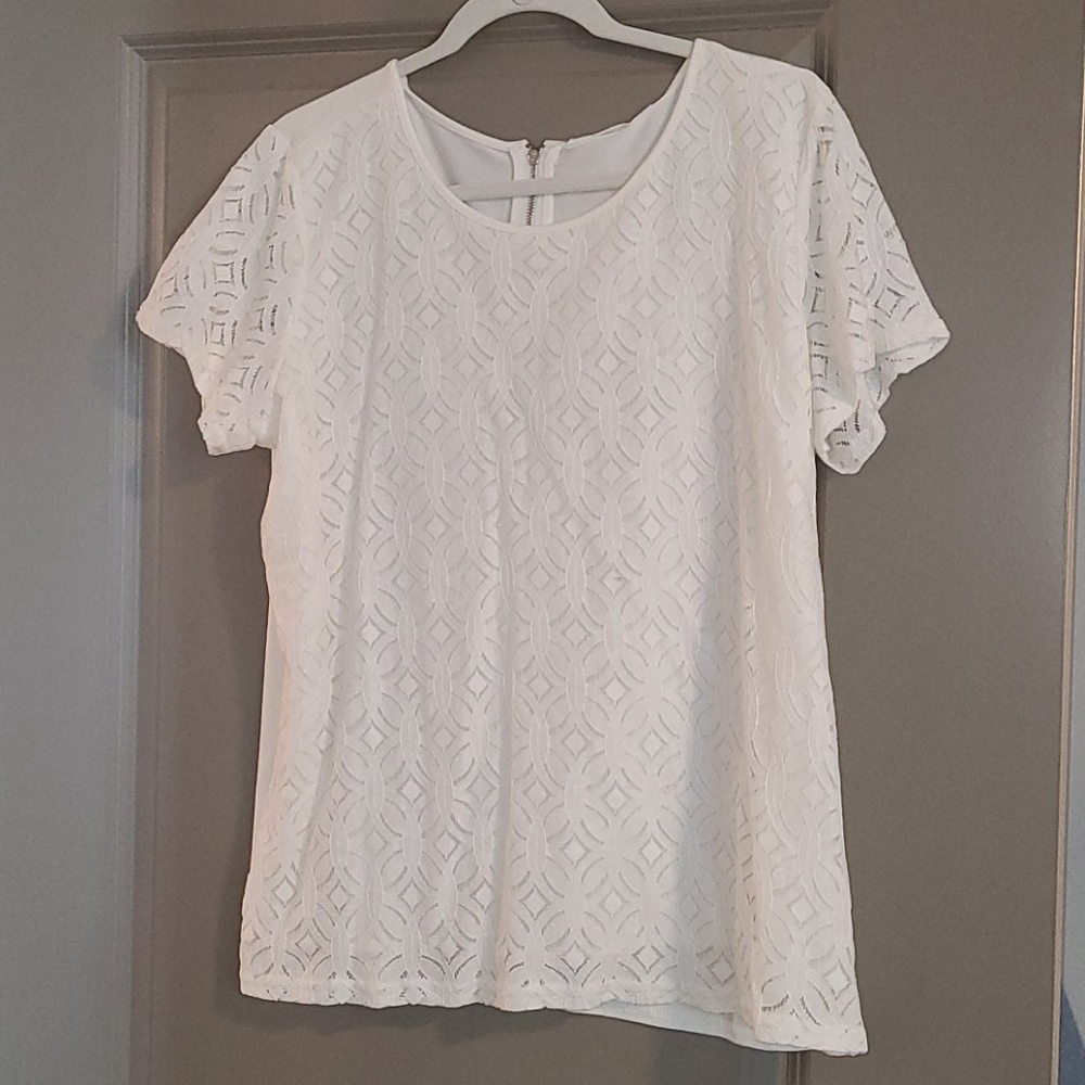 Market and Spruce Crochet Front Top XL